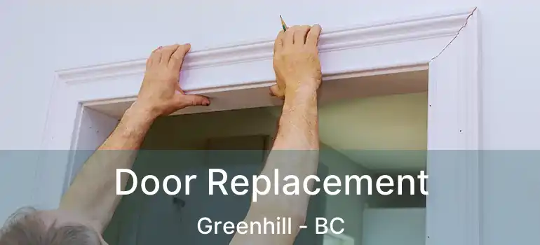  Door Replacement Greenhill - BC