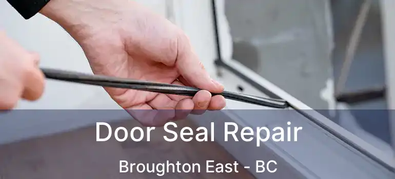  Door Seal Repair Broughton East - BC