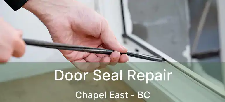  Door Seal Repair Chapel East - BC
