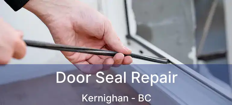  Door Seal Repair Kernighan - BC