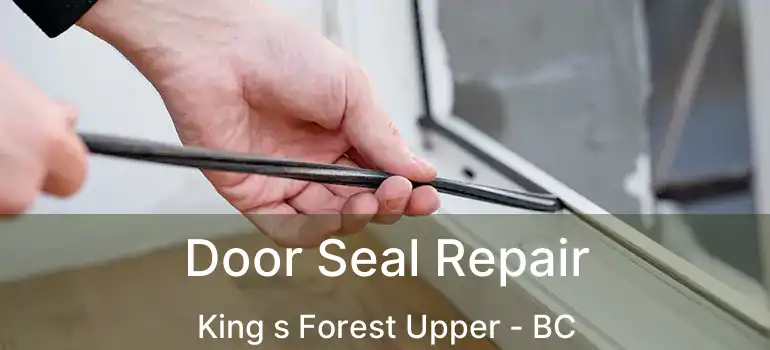  Door Seal Repair King s Forest Upper - BC
