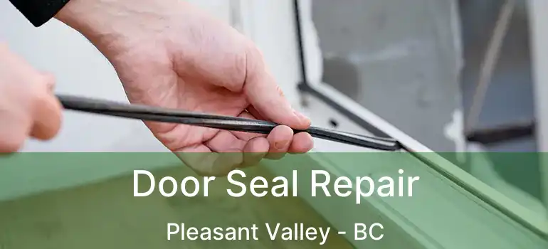  Door Seal Repair Pleasant Valley - BC