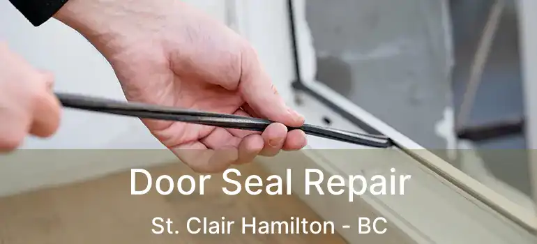  Door Seal Repair St. Clair Hamilton - BC