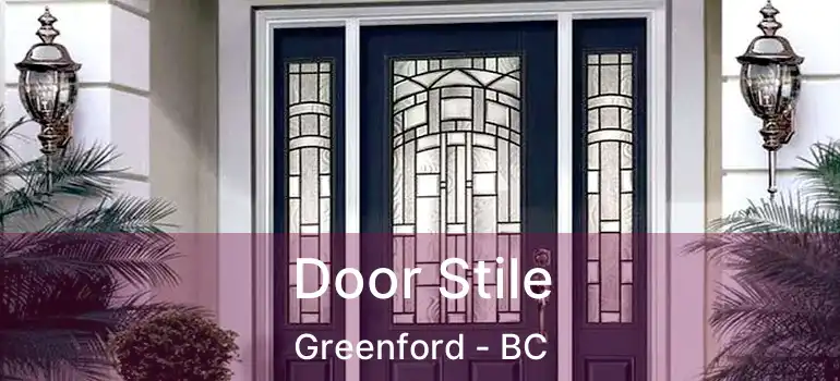  Door Stile Greenford - BC