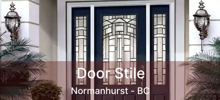  Door Stile Normanhurst - BC