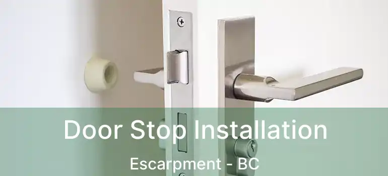  Door Stop Installation Escarpment - BC