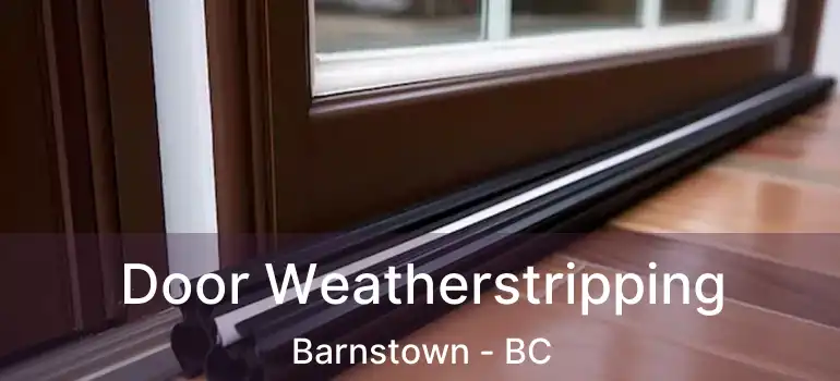  Door Weatherstripping Barnstown - BC