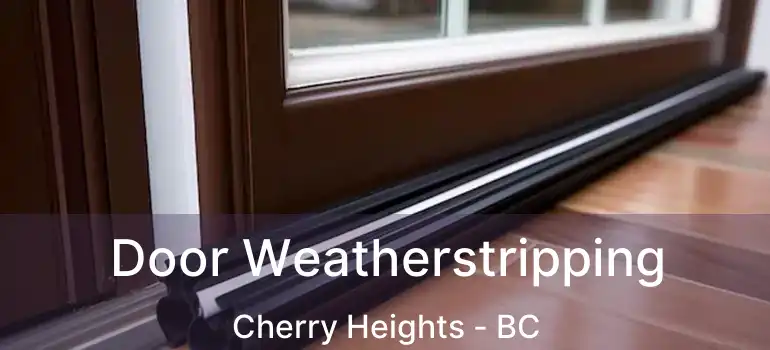 Door Weatherstripping Cherry Heights - BC