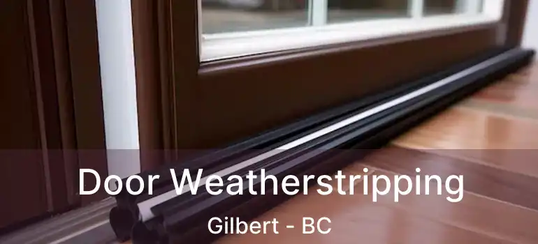  Door Weatherstripping Gilbert - BC