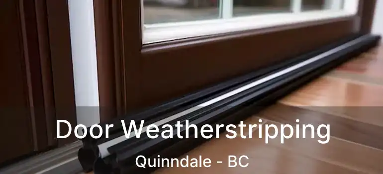  Door Weatherstripping Quinndale - BC