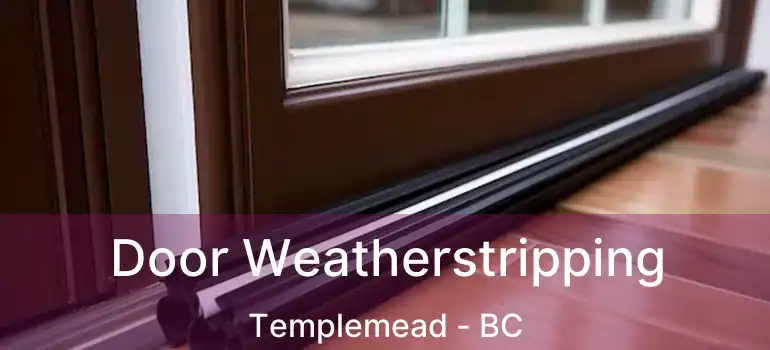  Door Weatherstripping Templemead - BC