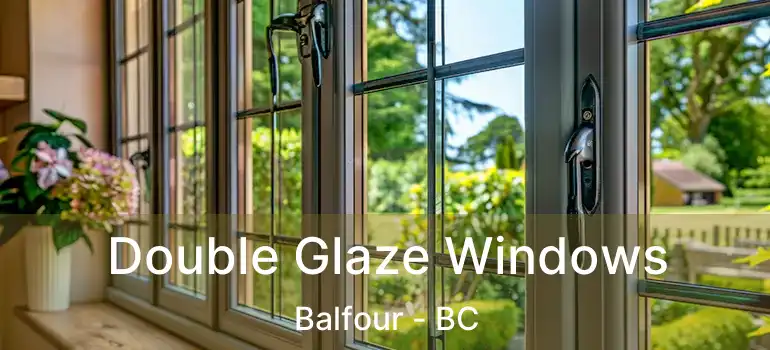  Double Glaze Windows Balfour - BC