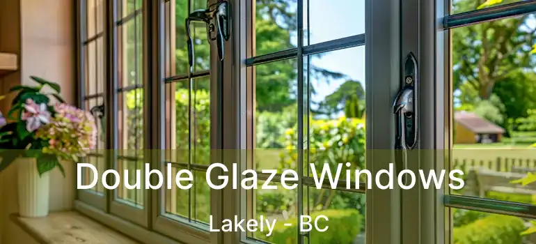  Double Glaze Windows Lakely - BC