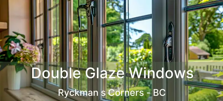  Double Glaze Windows Ryckman s Corners - BC