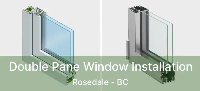  Double Pane Window Installation Rosedale - BC