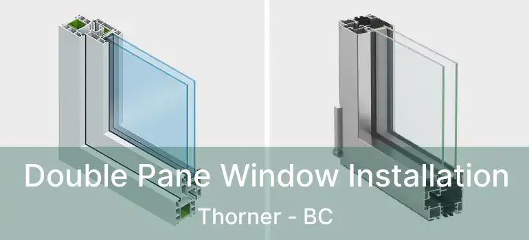  Double Pane Window Installation Thorner - BC