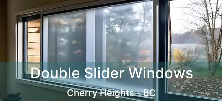  Double Slider Windows Cherry Heights - BC