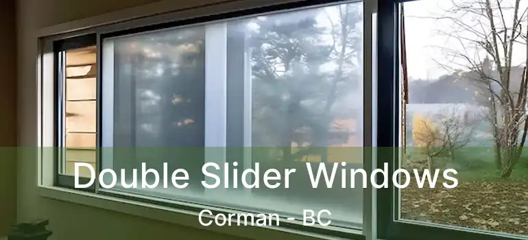  Double Slider Windows Corman - BC