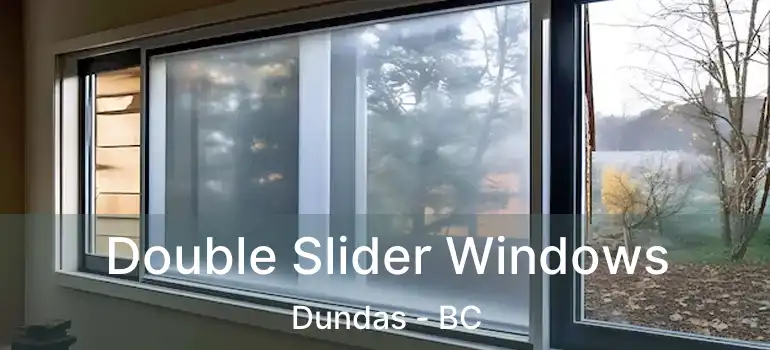  Double Slider Windows Dundas - BC