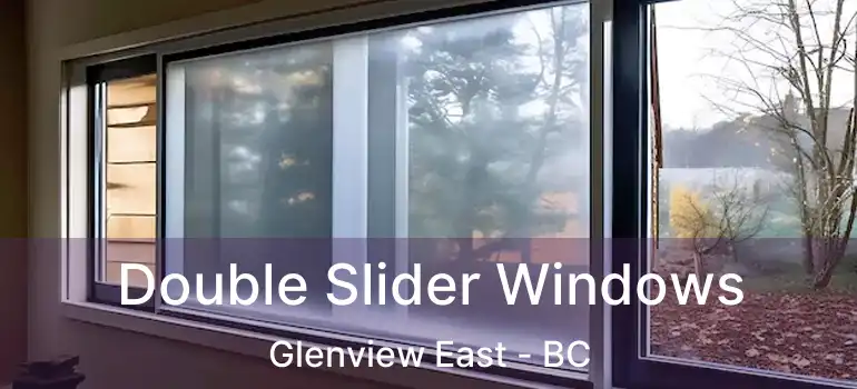  Double Slider Windows Glenview East - BC