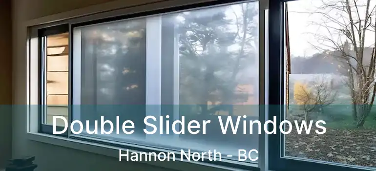  Double Slider Windows Hannon North - BC