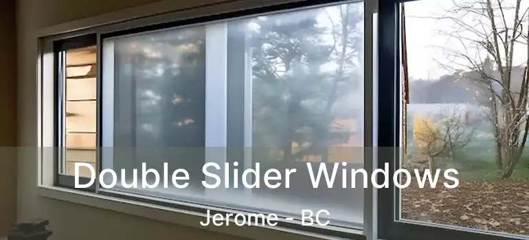  Double Slider Windows Jerome - BC