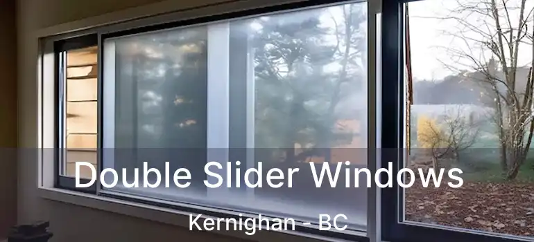  Double Slider Windows Kernighan - BC