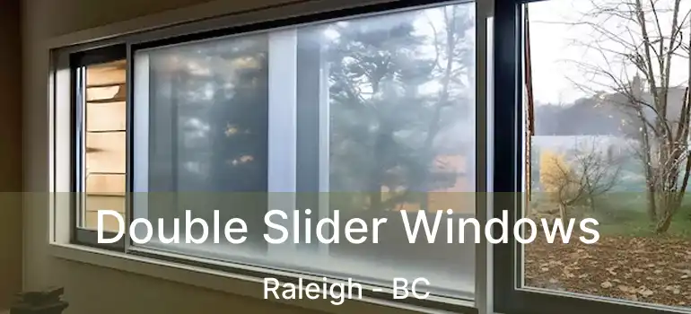  Double Slider Windows Raleigh - BC