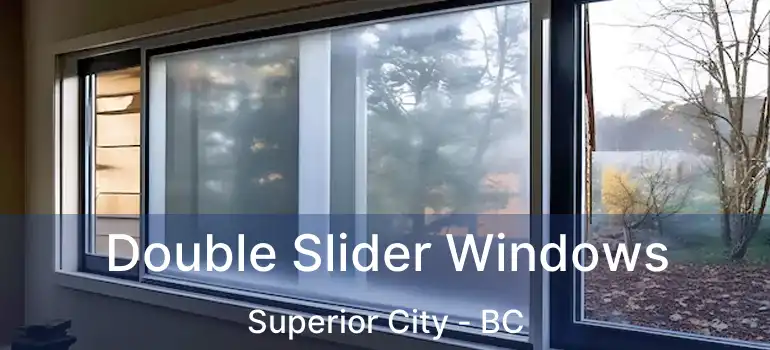  Double Slider Windows Superior City - BC
