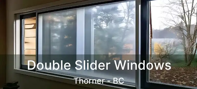  Double Slider Windows Thorner - BC