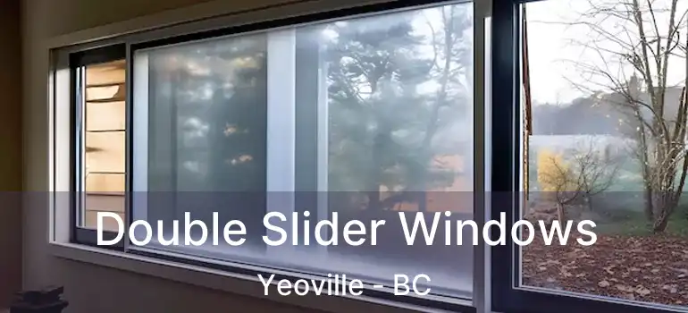  Double Slider Windows Yeoville - BC