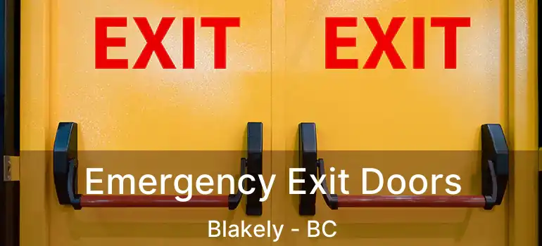  Emergency Exit Doors Blakely - BC