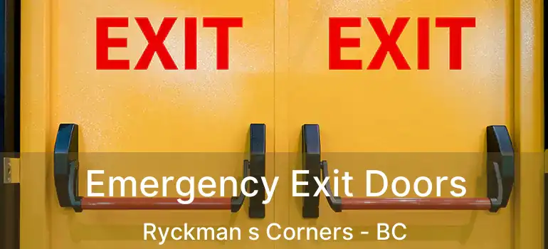  Emergency Exit Doors Ryckman s Corners - BC
