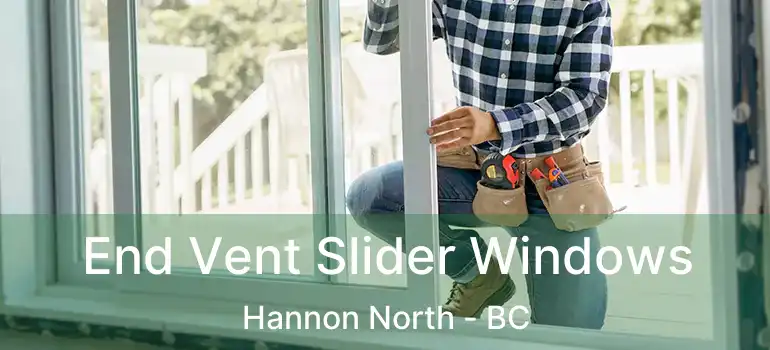  End Vent Slider Windows Hannon North - BC
