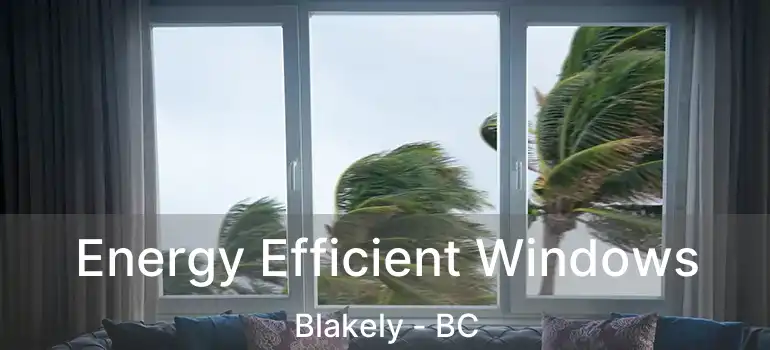  Energy Efficient Windows Blakely - BC