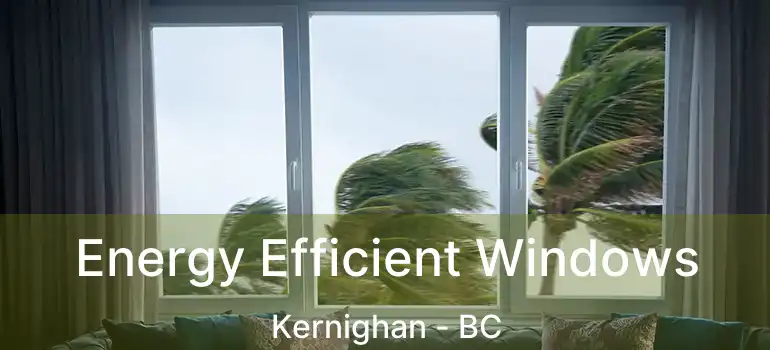  Energy Efficient Windows Kernighan - BC