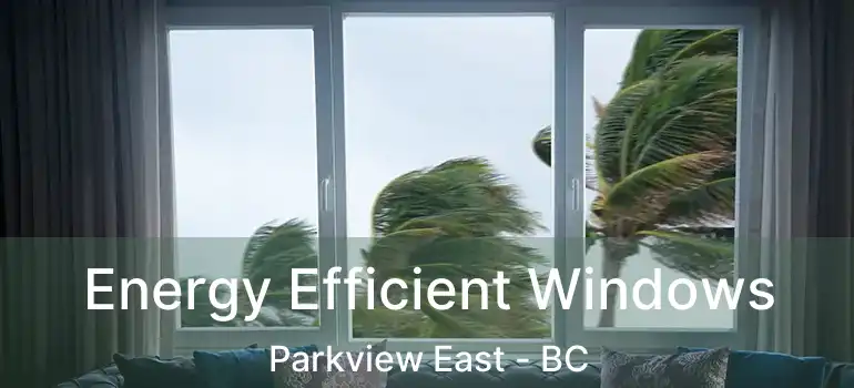  Energy Efficient Windows Parkview East - BC