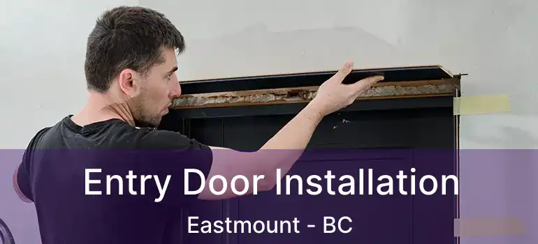  Entry Door Installation Eastmount - BC