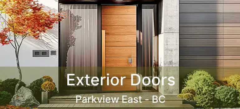  Exterior Doors Parkview East - BC