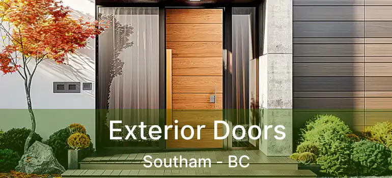 Exterior Doors Southam - BC