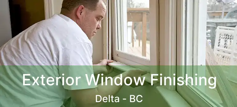  Exterior Window Finishing Delta - BC