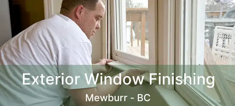  Exterior Window Finishing Mewburr - BC