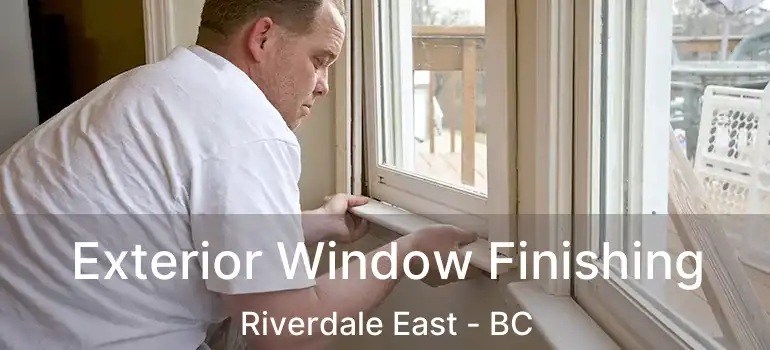  Exterior Window Finishing Riverdale East - BC