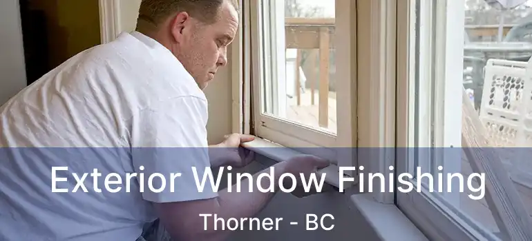  Exterior Window Finishing Thorner - BC