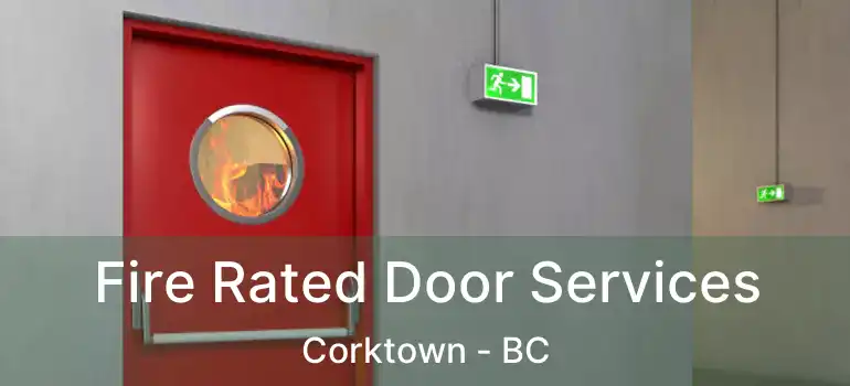  Fire Rated Door Services Corktown - BC