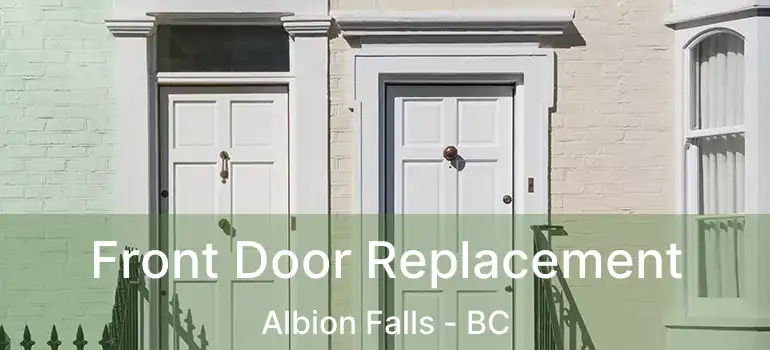  Front Door Replacement Albion Falls - BC