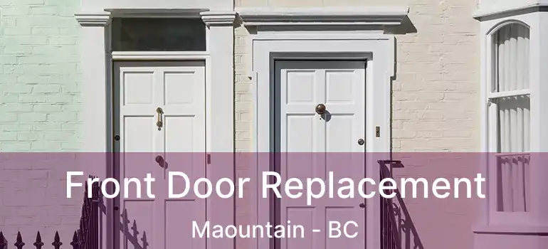  Front Door Replacement Maountain - BC