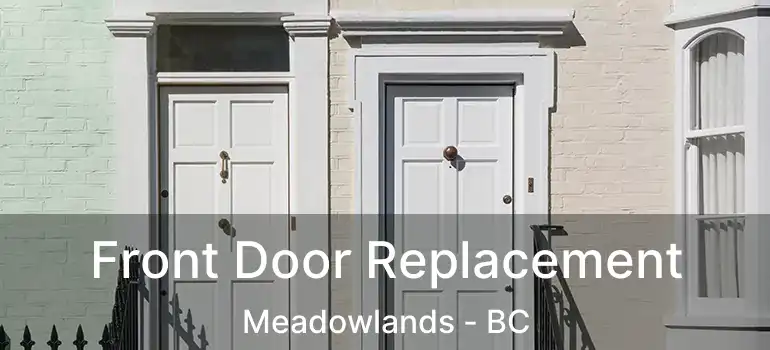  Front Door Replacement Meadowlands - BC
