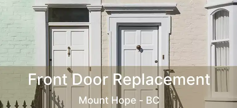  Front Door Replacement Mount Hope - BC