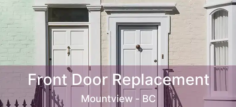  Front Door Replacement Mountview - BC